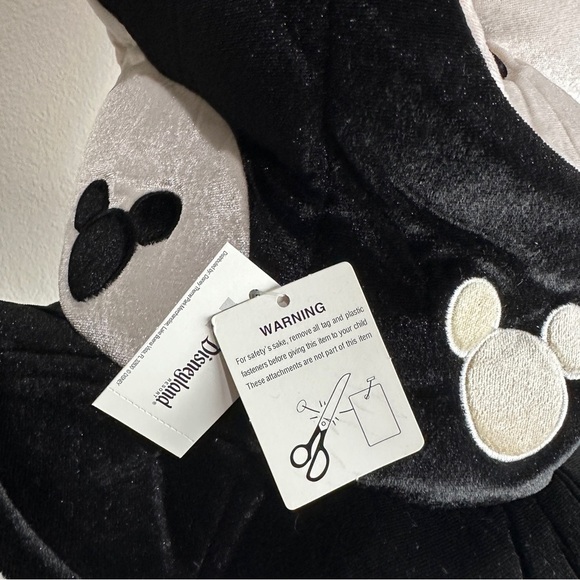 Disney Parks Mad Hatter Mickey Mouse Top Hat Halloween Black White HTF main image 5
